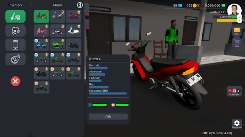 Những Tính Năng Hấp Dẫn Của Ojol The Game Mod APK