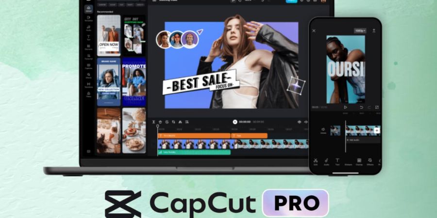 banner CapCut Pro APK 2