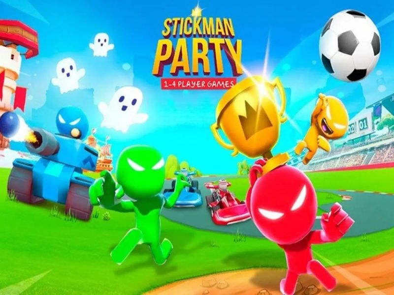 Hack Stickman Party – Thiên Đường Mini-Game Vui Nhộn