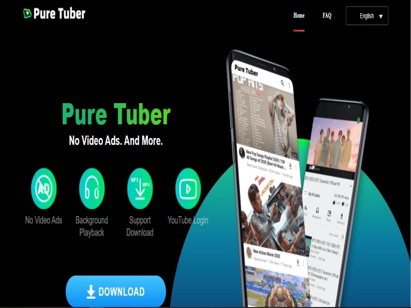 Loạt Tính Năng Đỉnh Cao Giúp Pure Tuber Mod APK